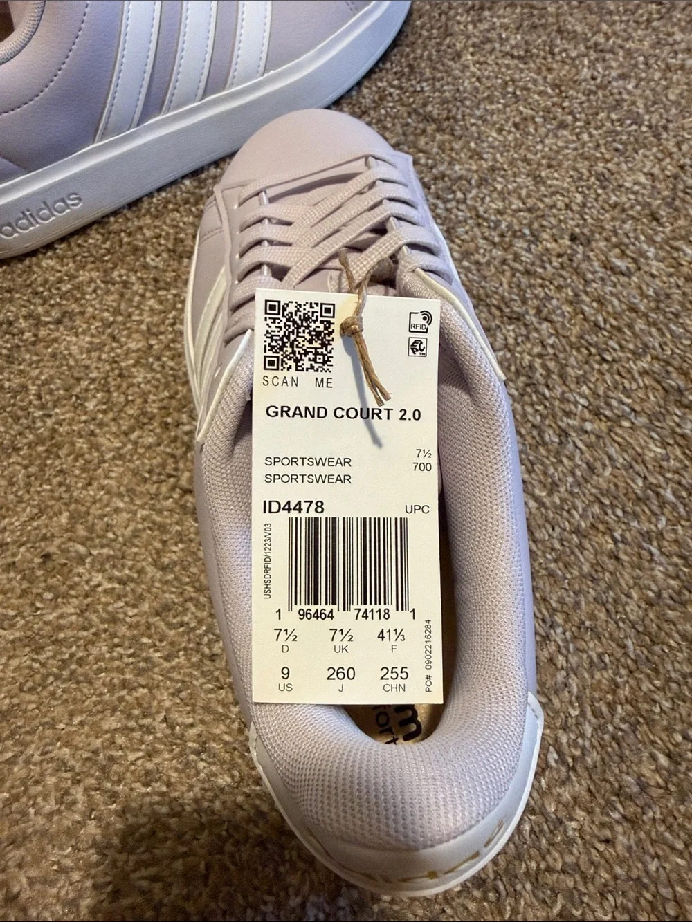 Adidas Grand Court 2.0 Sneakers - Picture 2 of 9